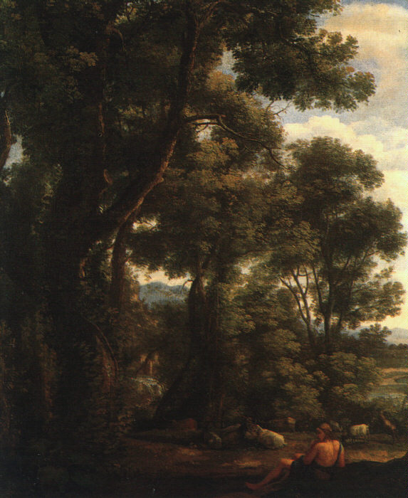 Claude Lorrain Landscape with Goatherd